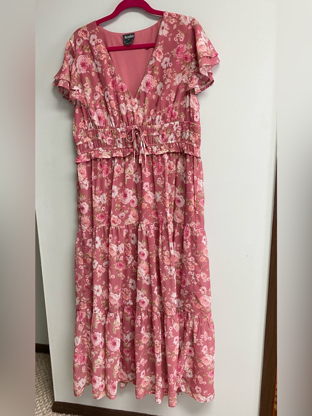 STUNNING ARULA FLORAL MAXI DRESS - SIZE 1X (A) - Picture 7 of 14